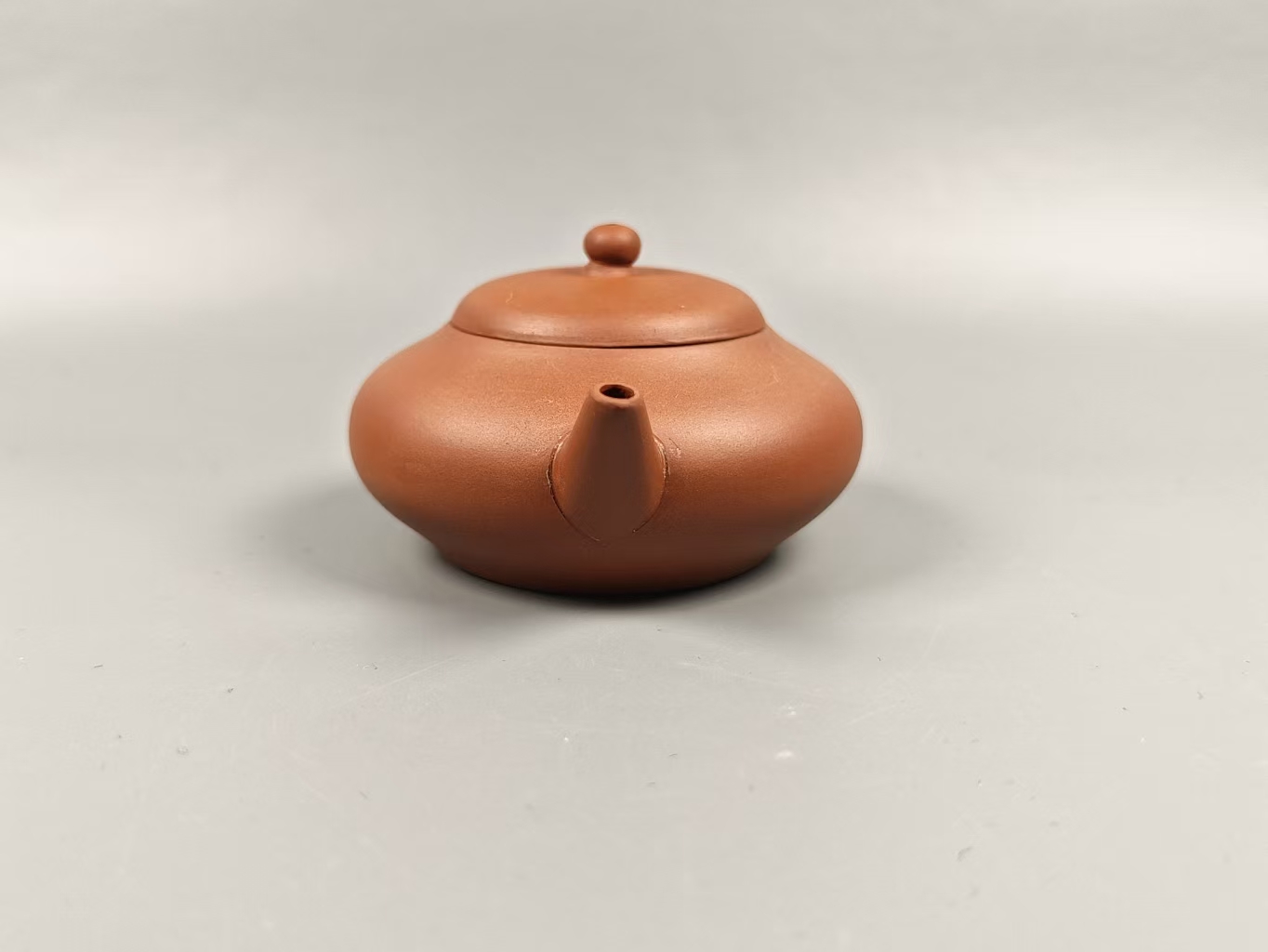 红泥扁灯壶 ZA0859 - Image 4